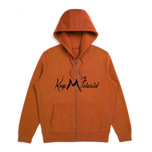 Clay Zip-Up Hoodie