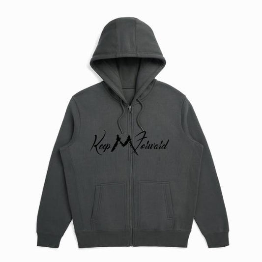 Slate Zip-Up Hoodie